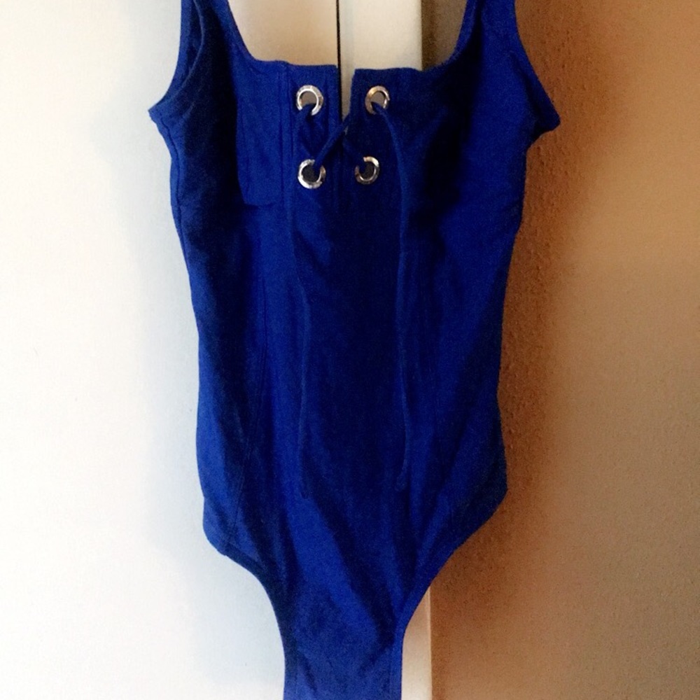 MK one piece bathing suit